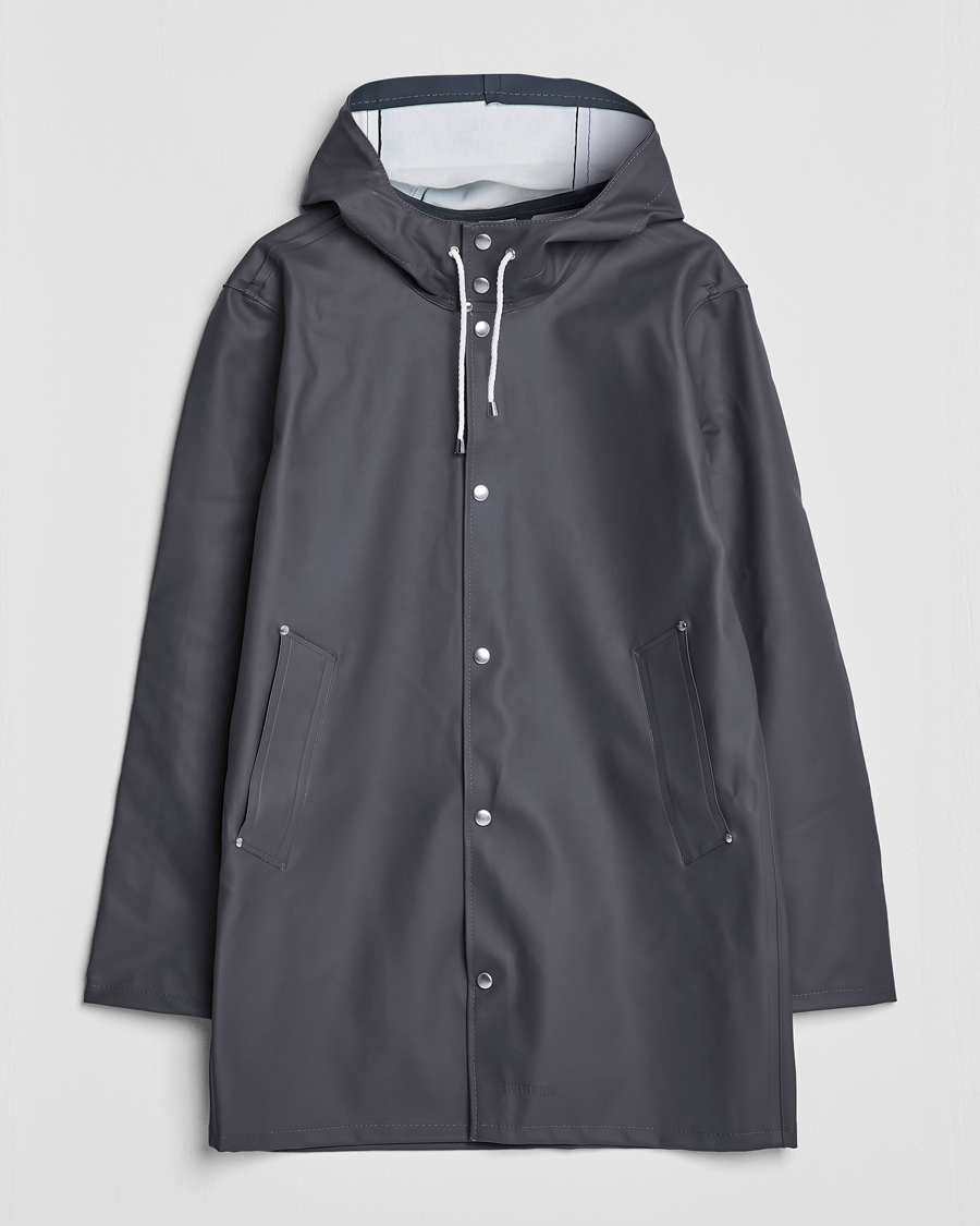Homme | Manteaux Et Vestes | Stutterheim | Stockholm Raincoat Charcoal