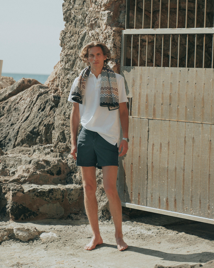 Homme | Polos | Sunspel | Riviera Polo Shirt White
