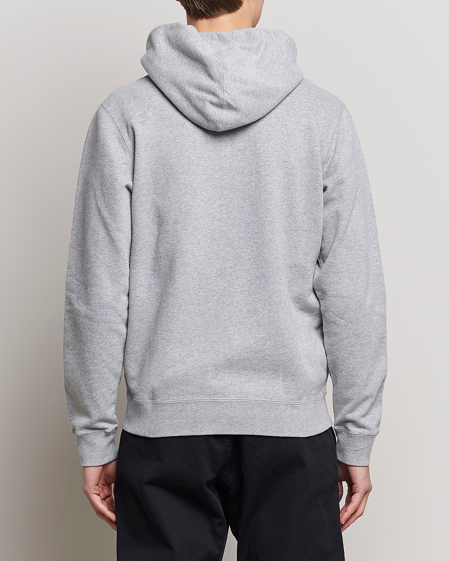 Homme | Pulls Et Tricots | Sunspel | Loopback Full Zip Hoodie Grey Melange