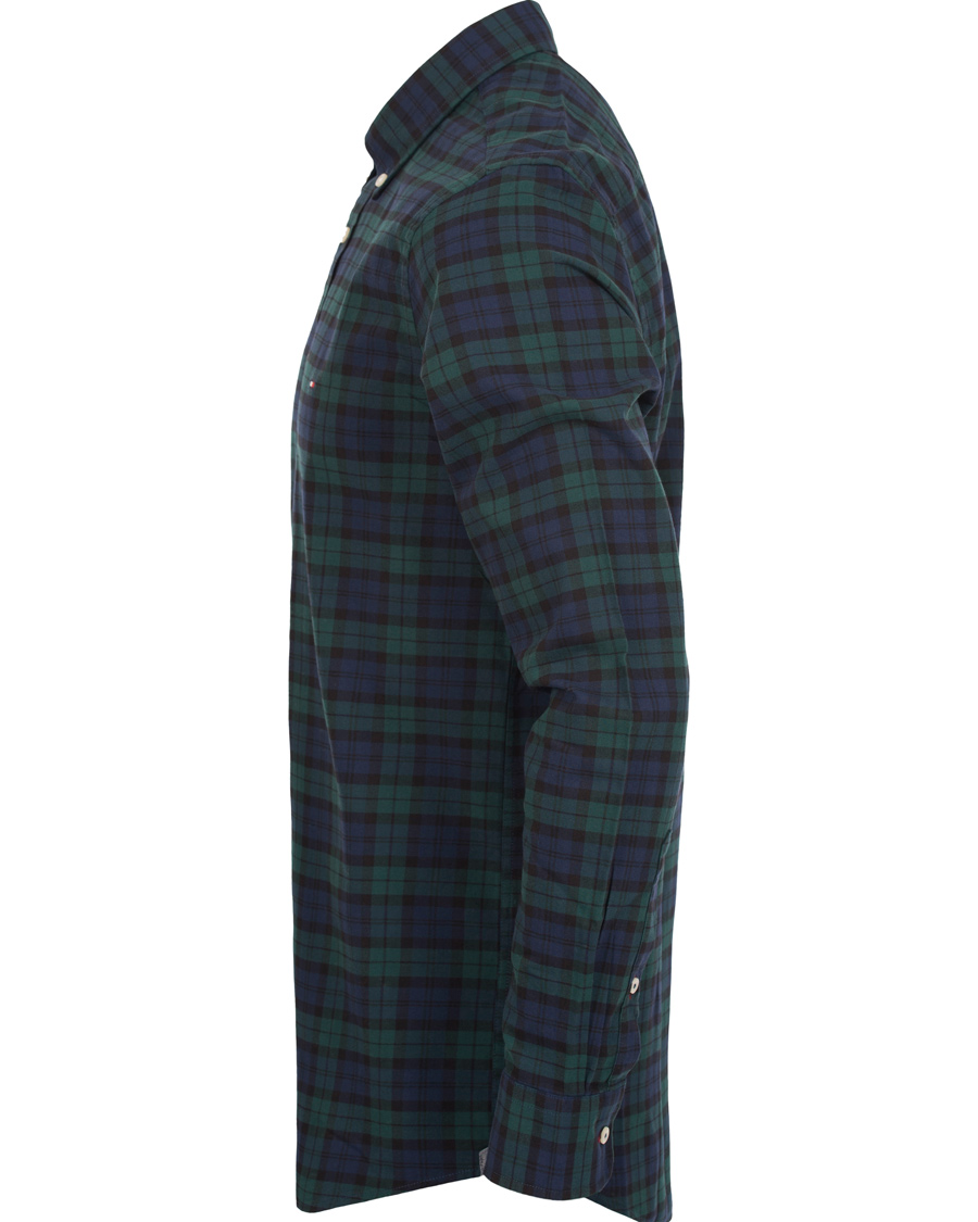 Homme | Chemises | Tommy Hilfiger | Blackwatch Slim Fit Shirt Evening Blue