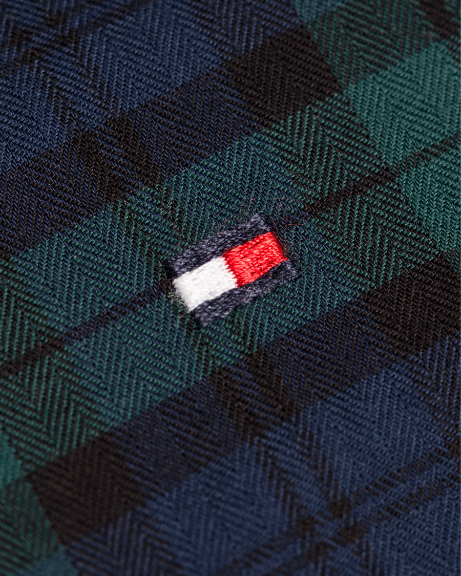 Homme | Chemises | Tommy Hilfiger | Blackwatch Slim Fit Shirt Evening Blue