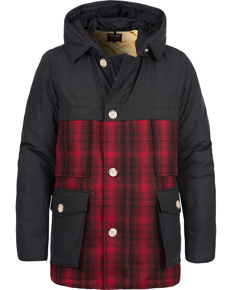 Homme | Manteaux Et Vestes | Woolrich | Stag Wool Parka New Black