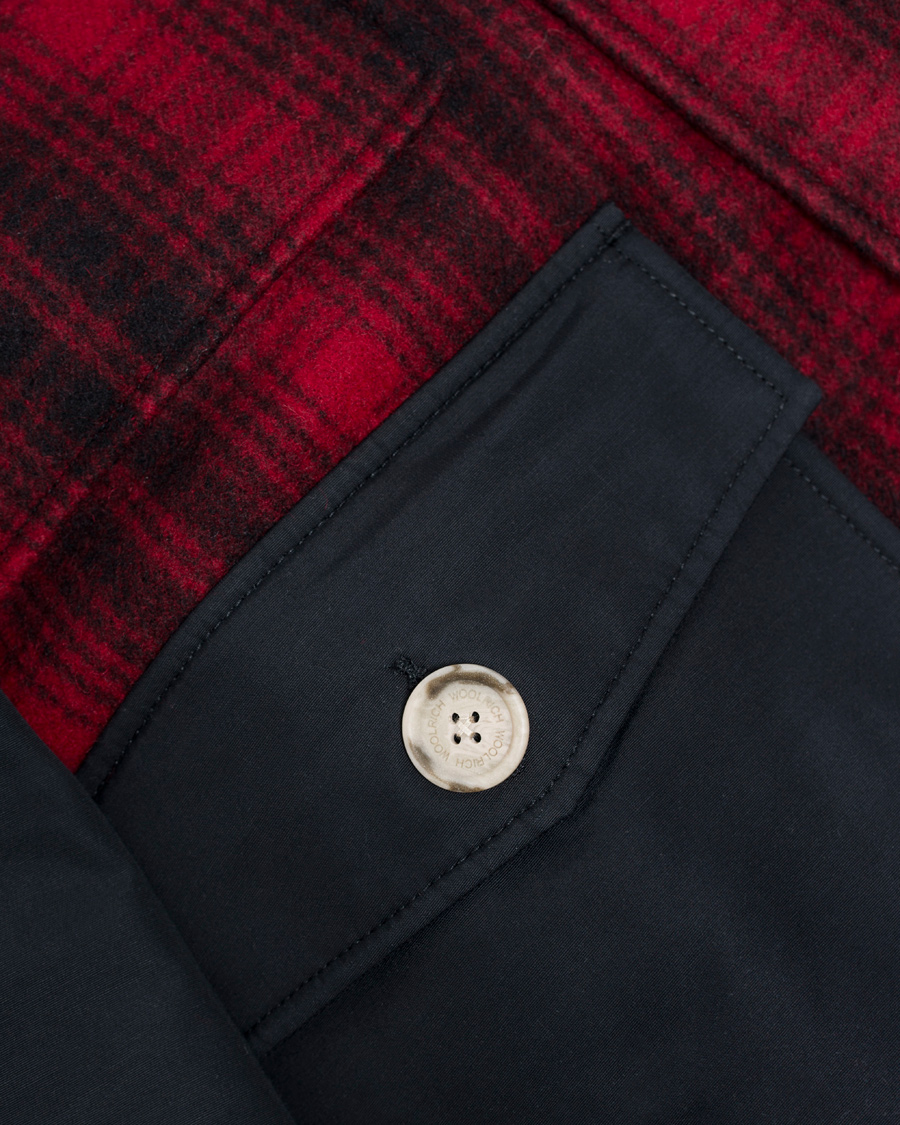 Homme | Manteaux Et Vestes | Woolrich | Stag Wool Parka New Black
