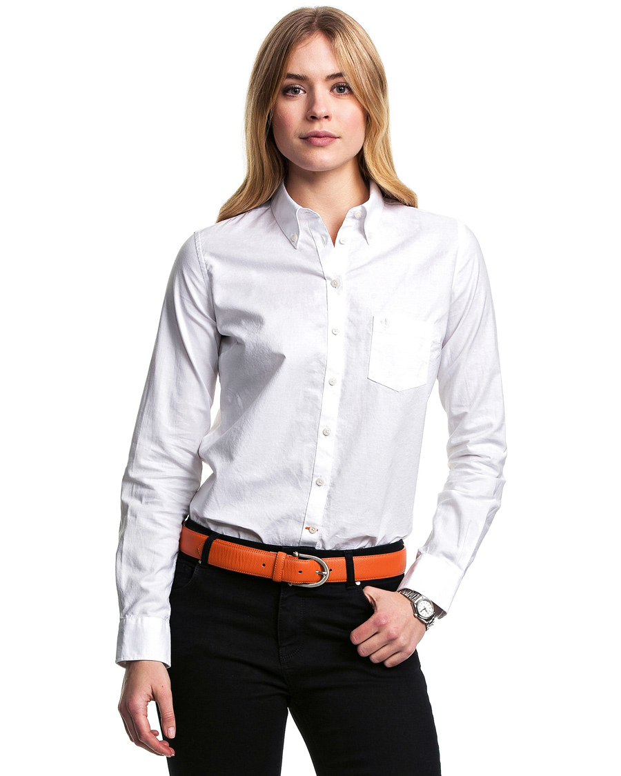 Homme | Chemises | Morris Lady | Classic Oxford Shirt White