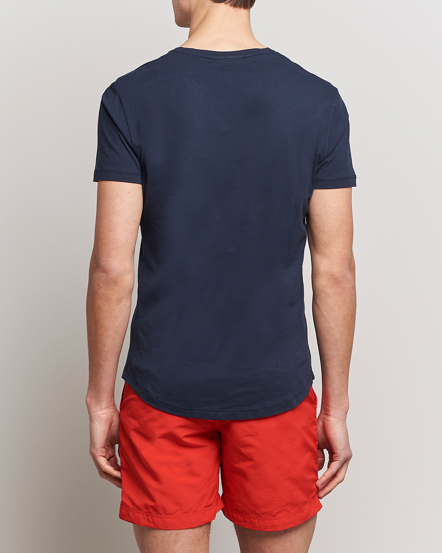 Homme | T-shirts | Orlebar Brown | OB V-Neck Tee Navy