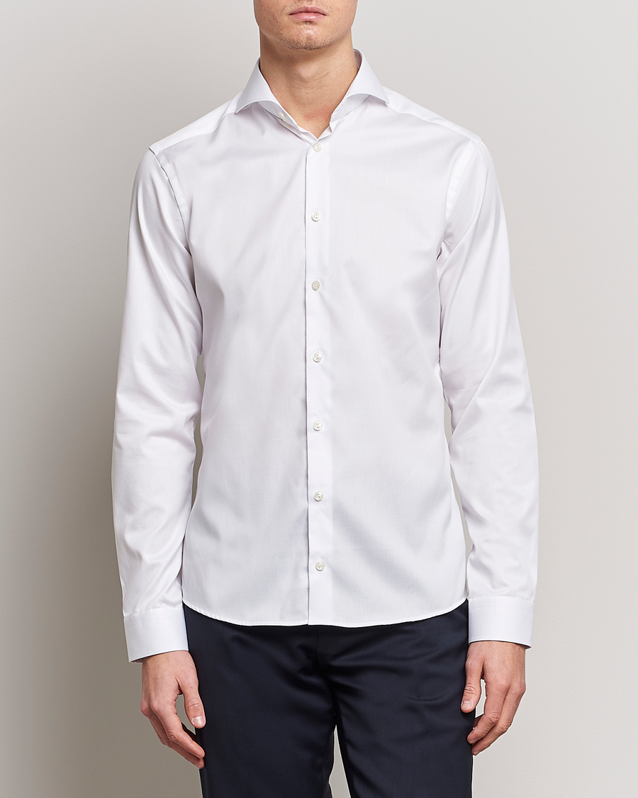Homme | Chemises | Eton | Super Slim Fit Shirt Cutaway White