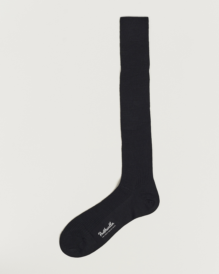 Homme | Sous-Vêtements Et Chaussettes | Pantherella | Naish Long Merino/Nylon Sock Black