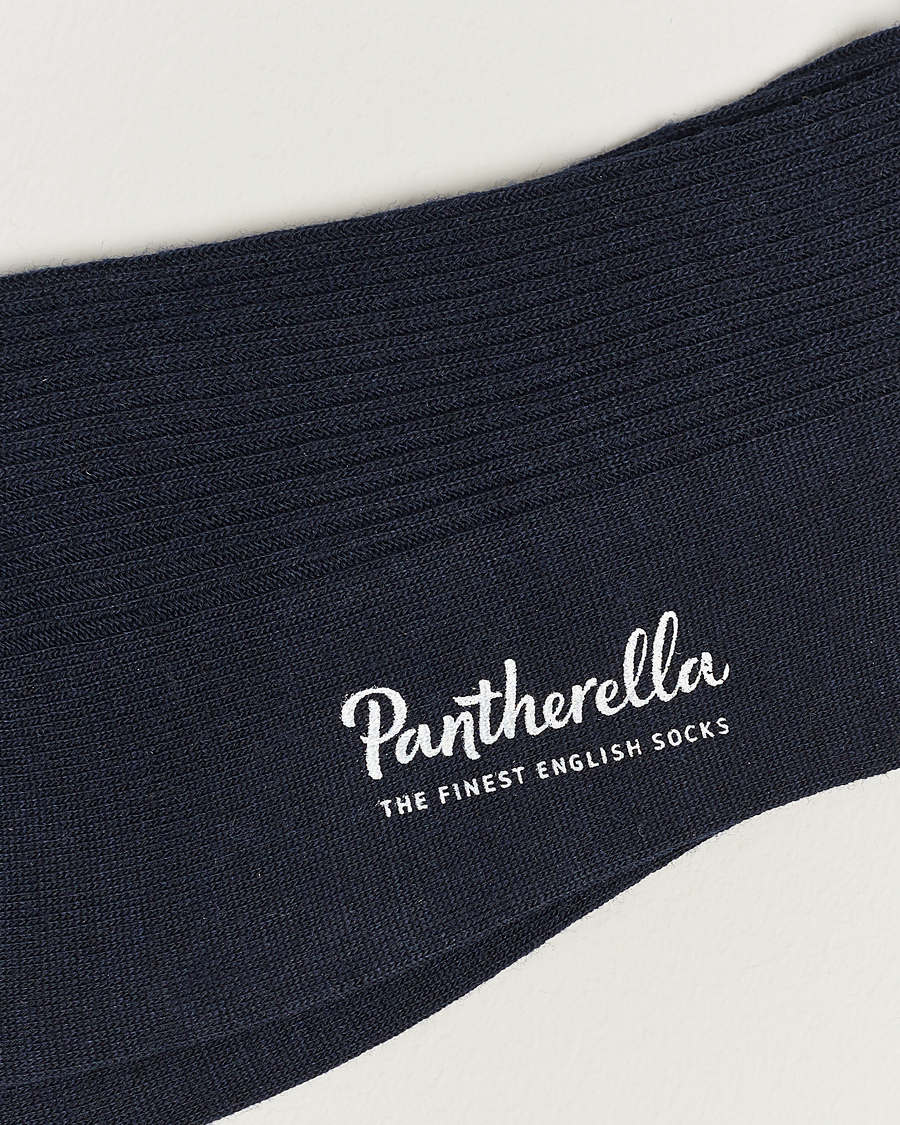 Homme | Sous-Vêtements Et Chaussettes | Pantherella | Naish Long Merino/Nylon Sock Navy