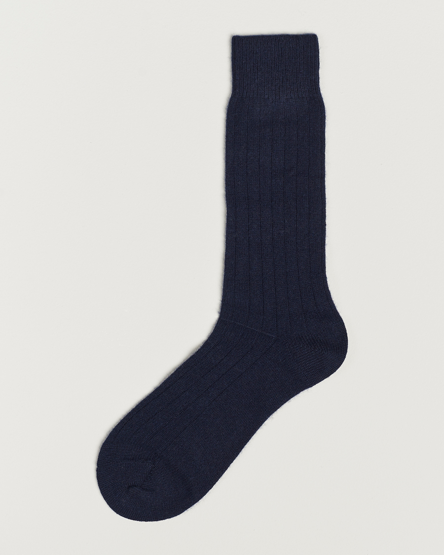 Homme | Sous-Vêtements Et Chaussettes | Pantherella | Waddington Cashmere Sock Navy