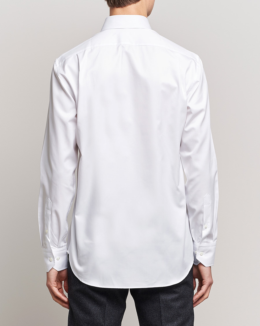 Homme | Chemises | Stenströms | Fitted Body Shirt White