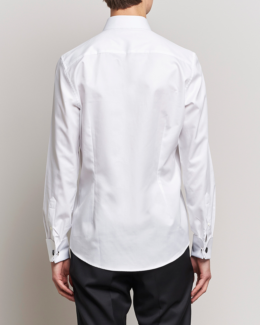 Homme | Chemises | Stenströms | Slimline Smoking Shirt White