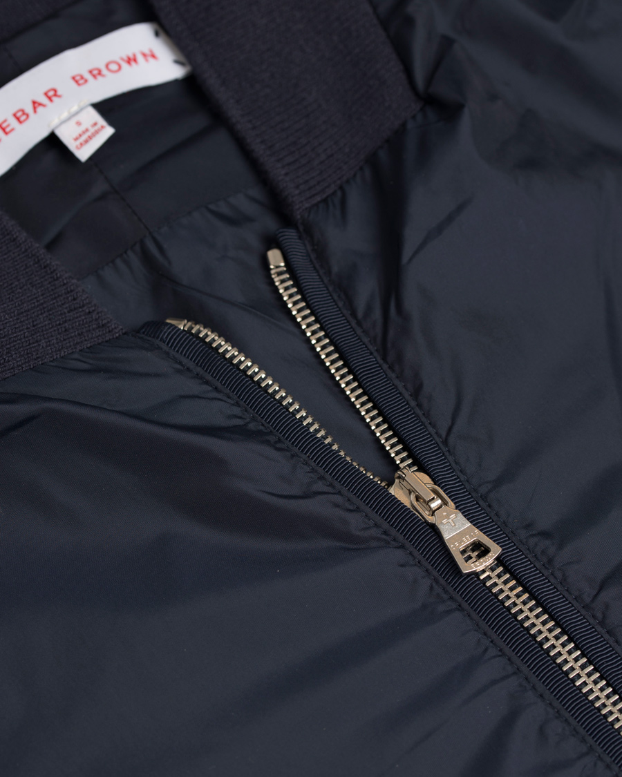 Homme | Manteaux Et Vestes | Orlebar Brown | Fairley Blouson Bomber Jacket Navy