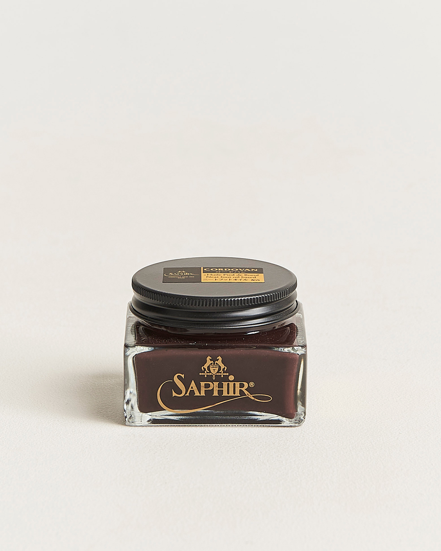 Homme | Entretien Chaussures | Saphir Medaille d'Or | Cordovan Creme 75 ml Dark Brown