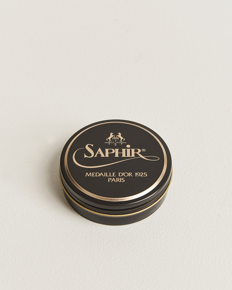 Homme | Saphir Medaille d'Or Pate De Lux 50 ml Black | Saphir Medaille d'Or | Pate De Lux 50 ml Black