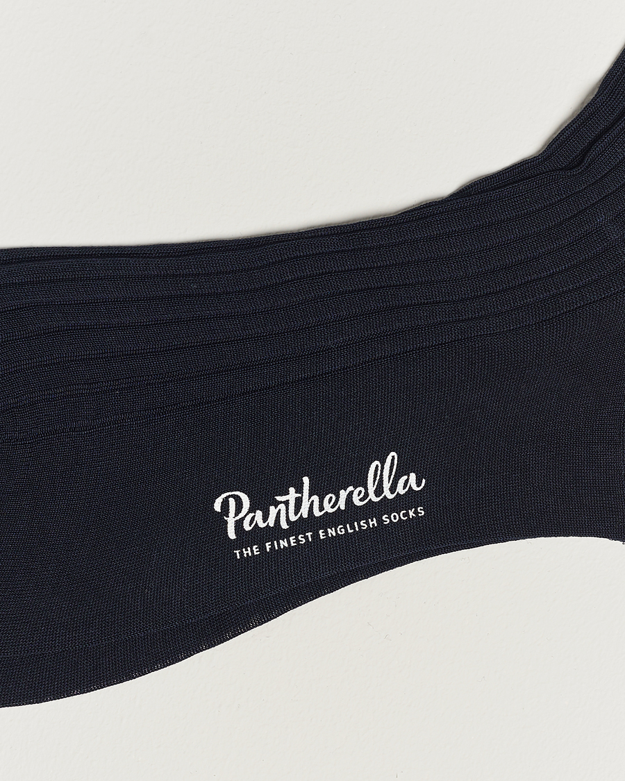 Homme | Sous-Vêtements Et Chaussettes | Pantherella | Vale Cotton Socks Navy