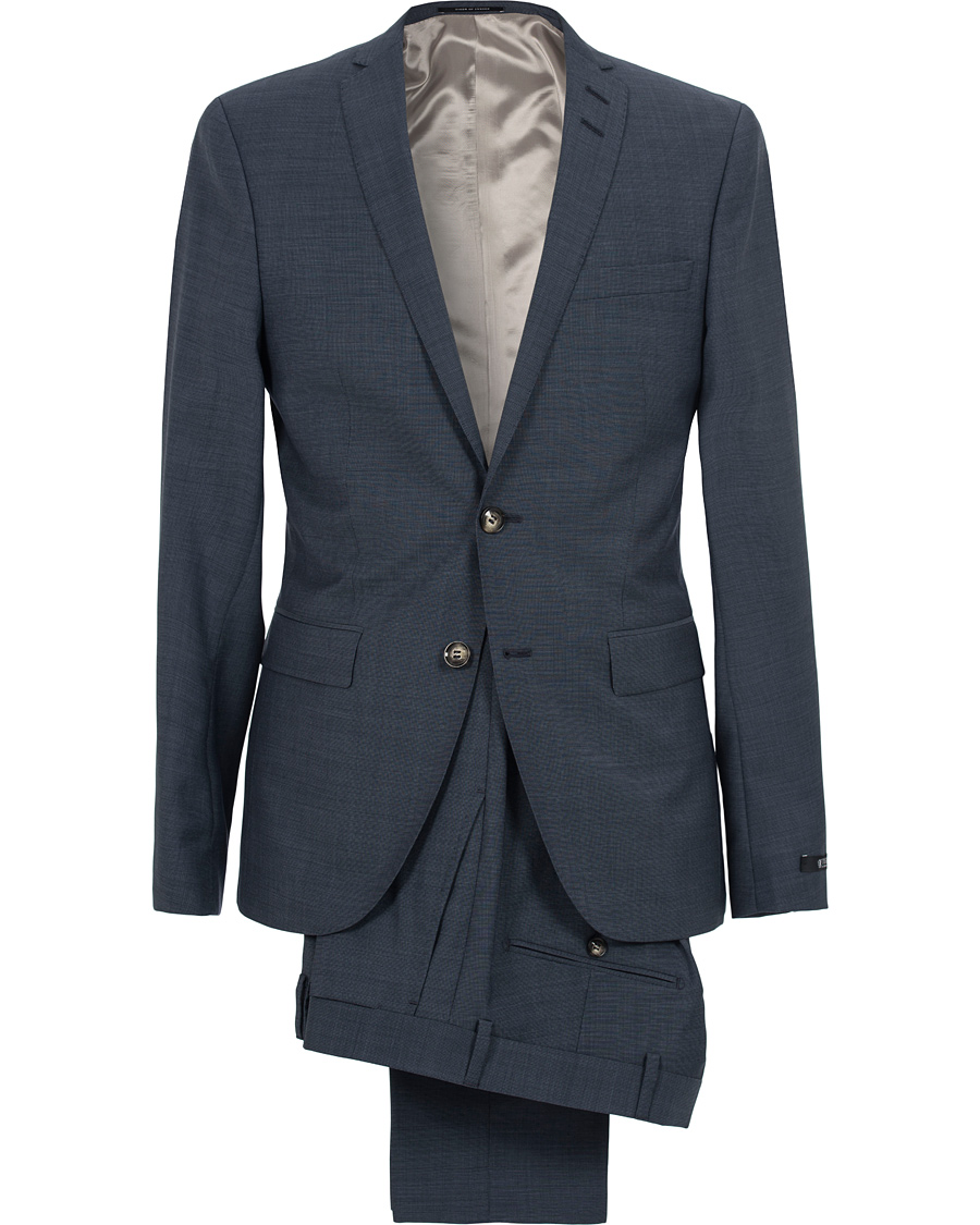 Homme | Costumes | Tiger of Sweden | Harrie Wool Suit Medium Blue