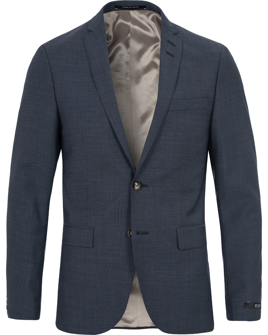 Homme | Costumes | Tiger of Sweden | Harrie Wool Suit Medium Blue