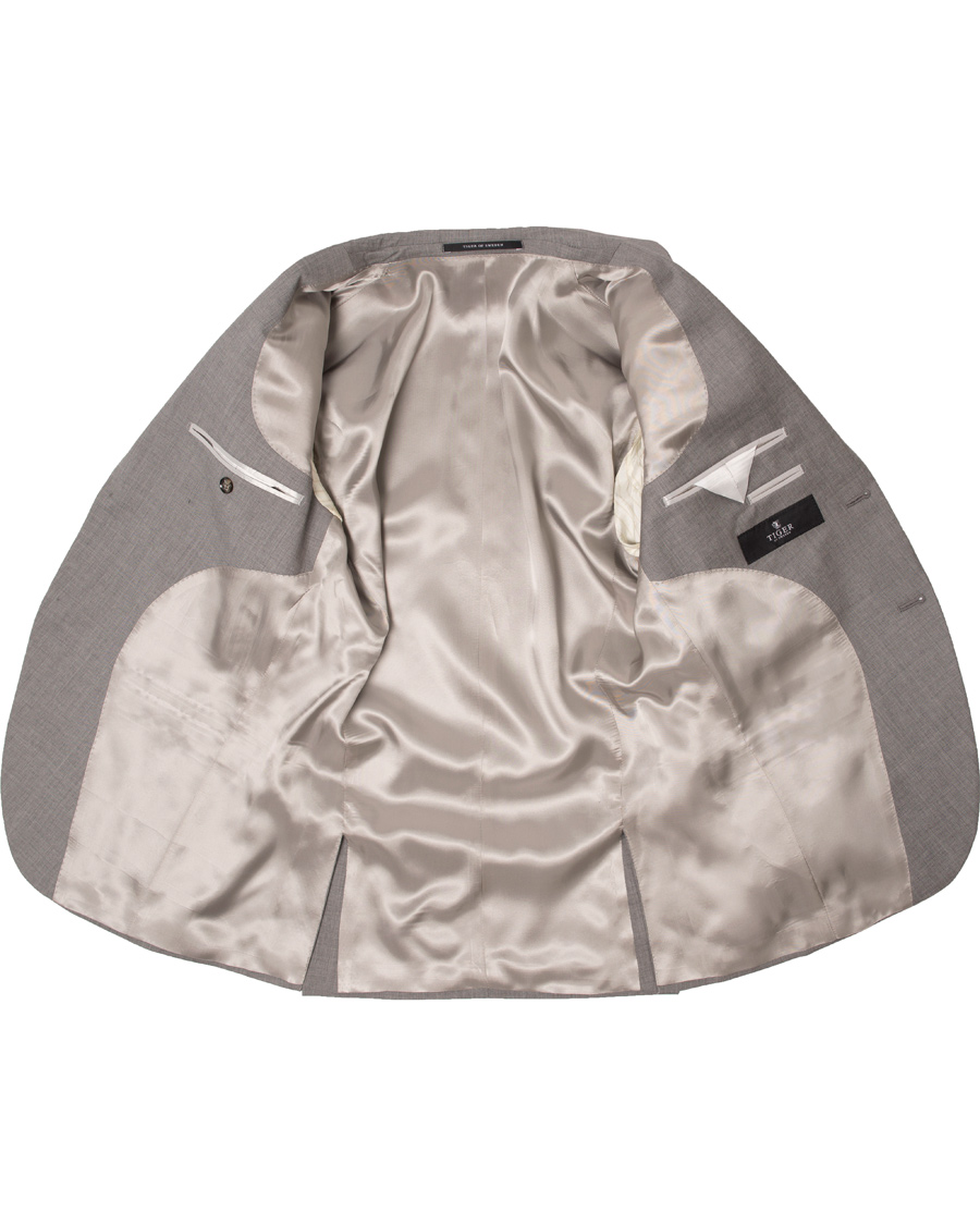 Homme | Costumes | Tiger of Sweden | Jil 100% Wool Suit Light Grey