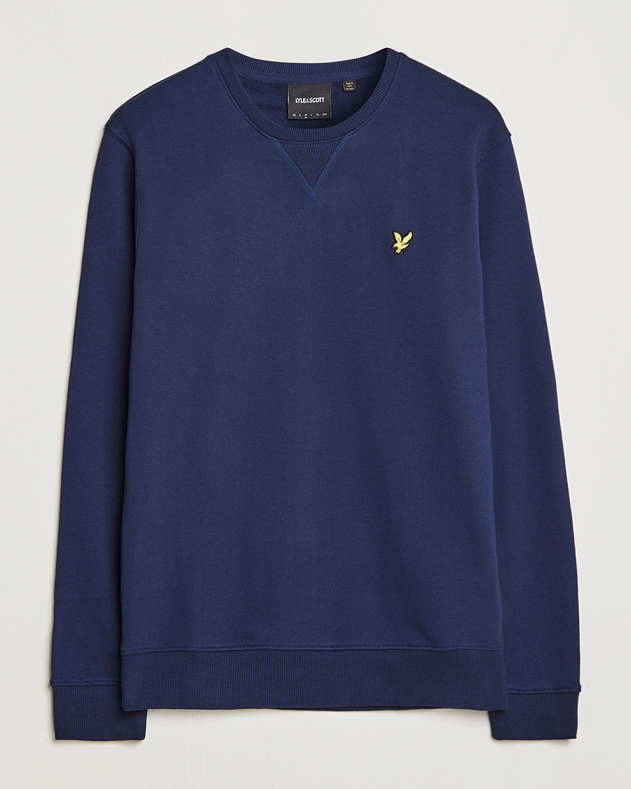 Homme | Pulls Et Tricots | Lyle & Scott | Organic Cotton Crew Neck Navy
