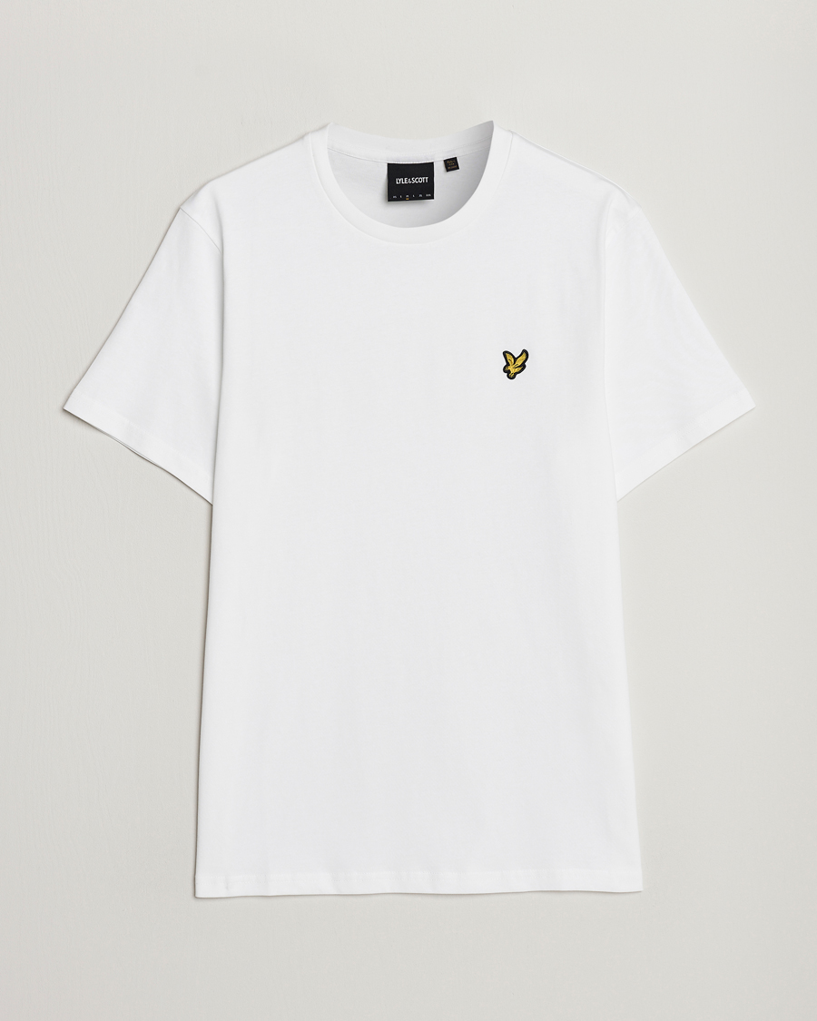 Homme | T-shirts | Lyle & Scott | Crew Neck Organic Cotton T-Shirt White