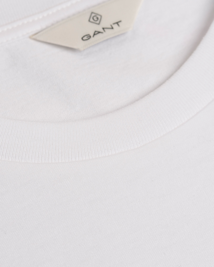 Homme | T-shirts | GANT Diamond G | Pocket Tee White