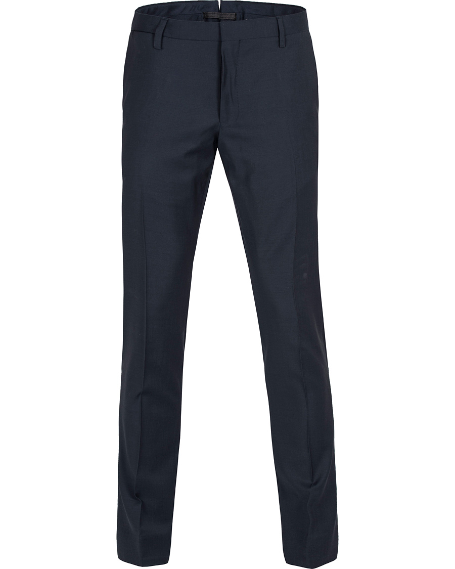 Homme | Pantalons | GANT Diamond G | Tailored Slim Travel Pant Ink