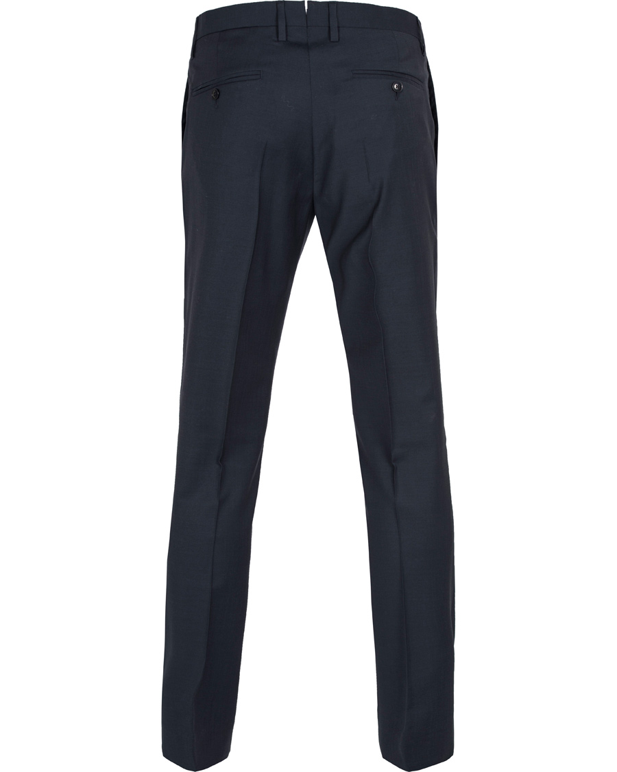 Homme | Pantalons | GANT Diamond G | Tailored Slim Travel Pant Ink