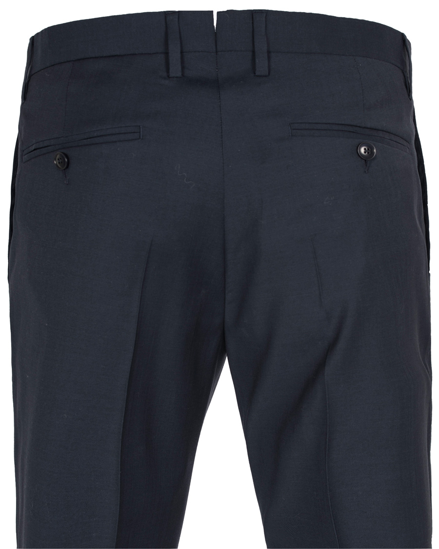 Homme | Pantalons | GANT Diamond G | Tailored Slim Travel Pant Ink