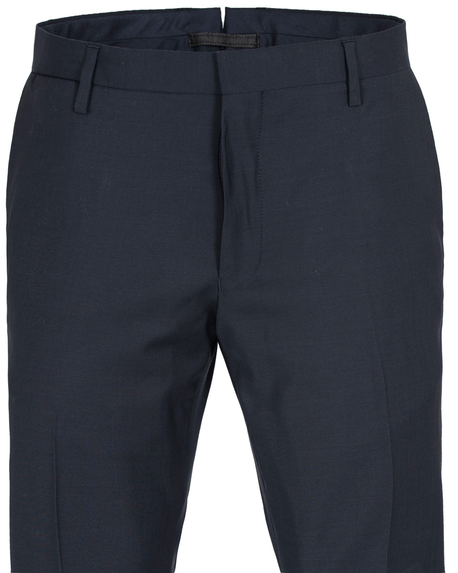 Homme | Pantalons | GANT Diamond G | Tailored Slim Travel Pant Ink