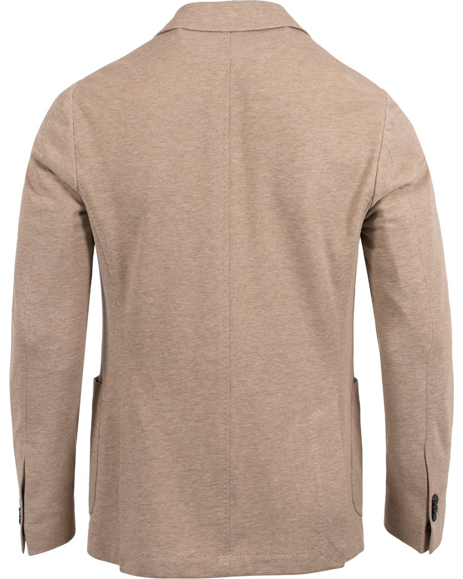 Homme | Blazers | GANT | The Jersey Weekender Fit Blazer Dark Khaki