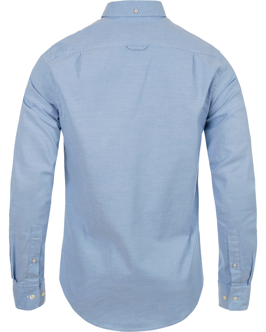 Homme | Chemises | GANT | Stretch Oxford Fitted Body Shirt Sky Blue
