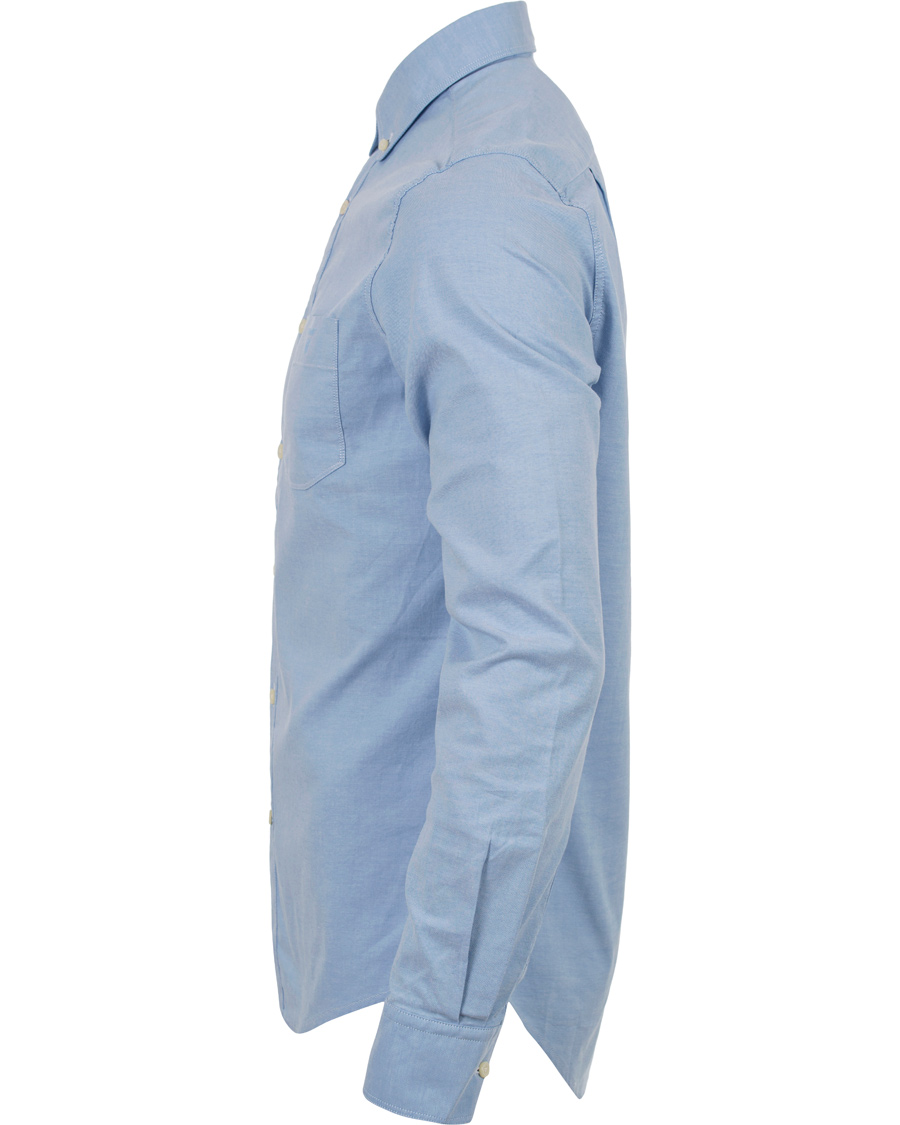 Homme | Chemises | GANT | Stretch Oxford Fitted Body Shirt Sky Blue