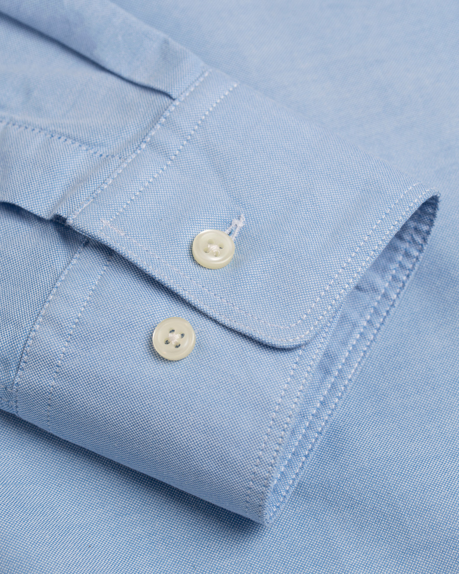 Homme | Chemises | GANT | Stretch Oxford Fitted Body Shirt Sky Blue