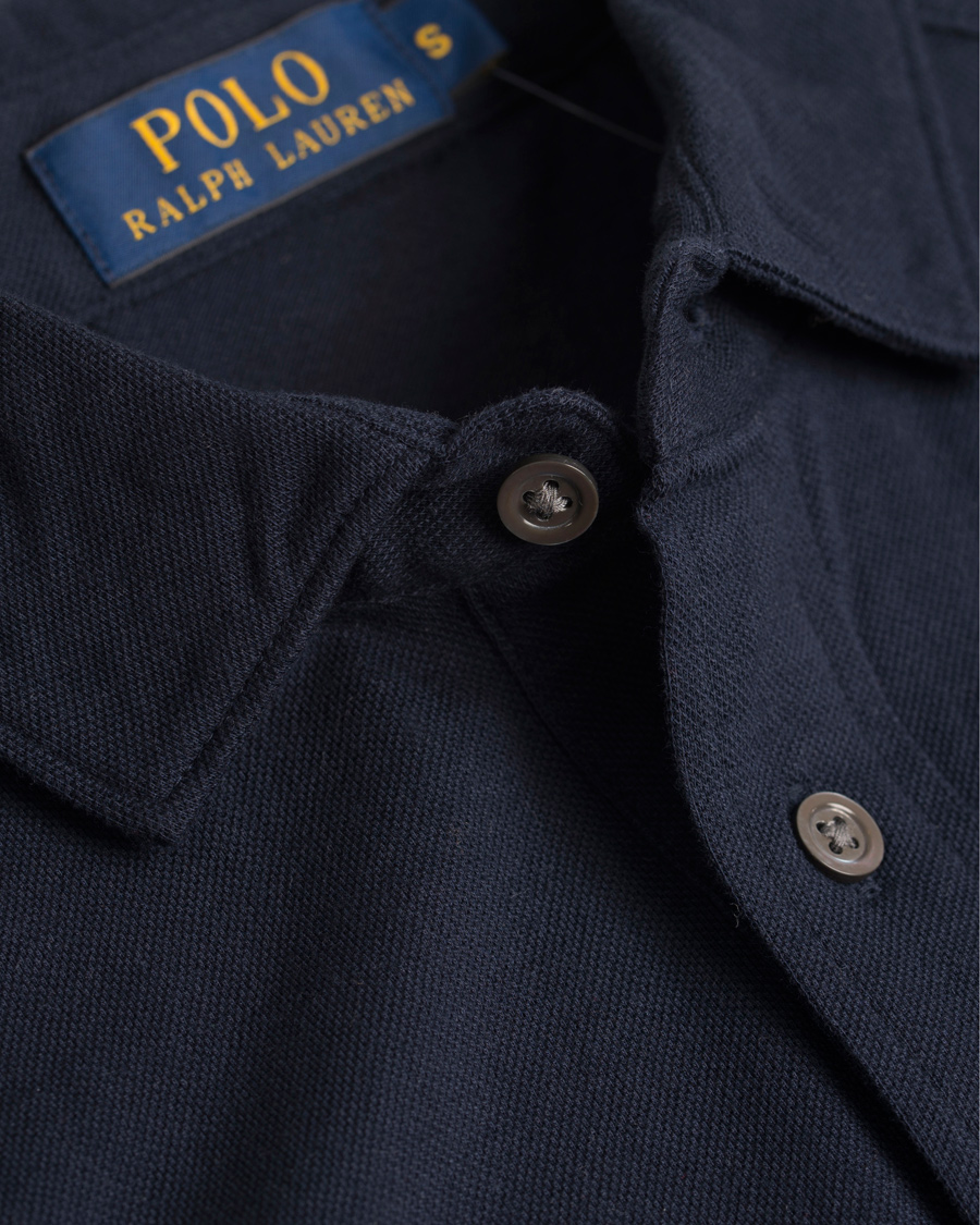 Homme | Pulls Et Tricots | Polo Ralph Lauren | Moto Military Shirt Sweater Aviator Navy