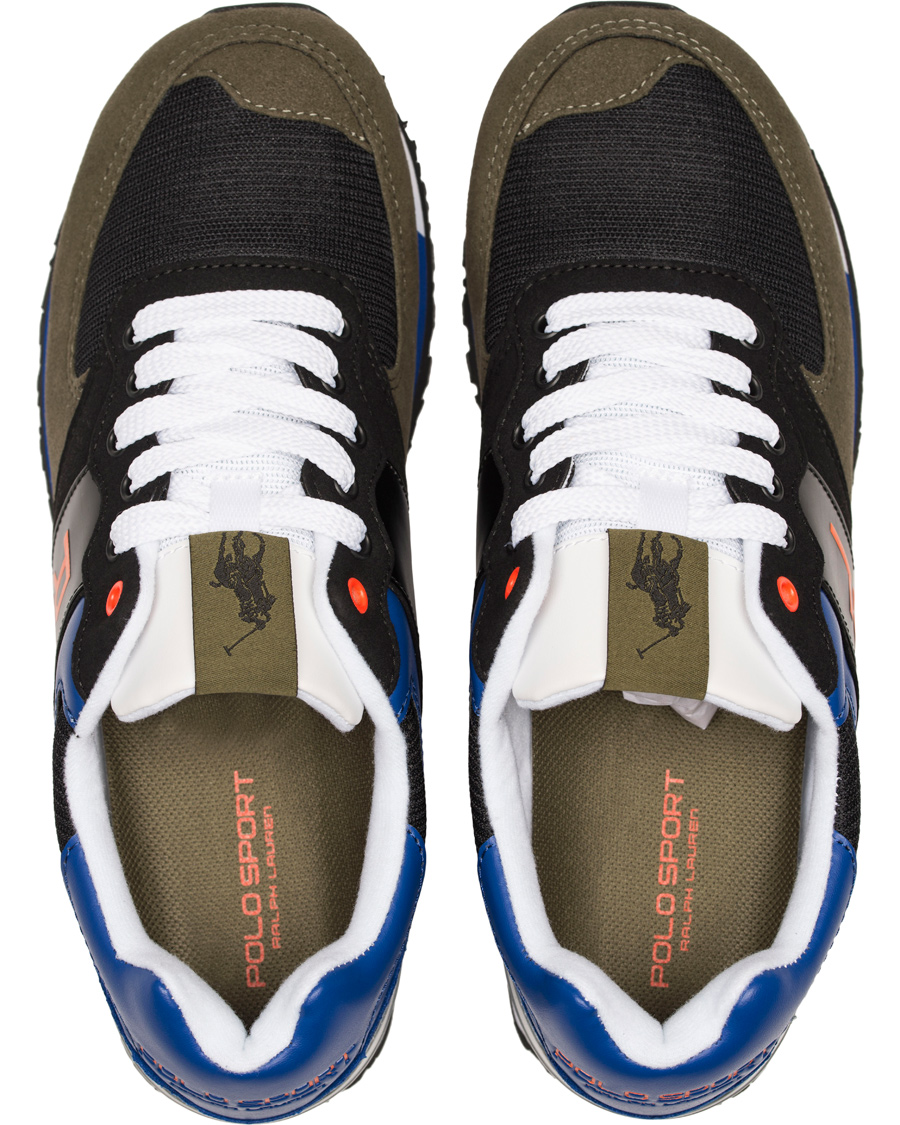 Homme | Polo Sport Ralph Lauren Slaton RL Running Sneaker Black/Orange | Polo Sport Ralph Lauren | Slaton RL Running Sneaker Black/Orange