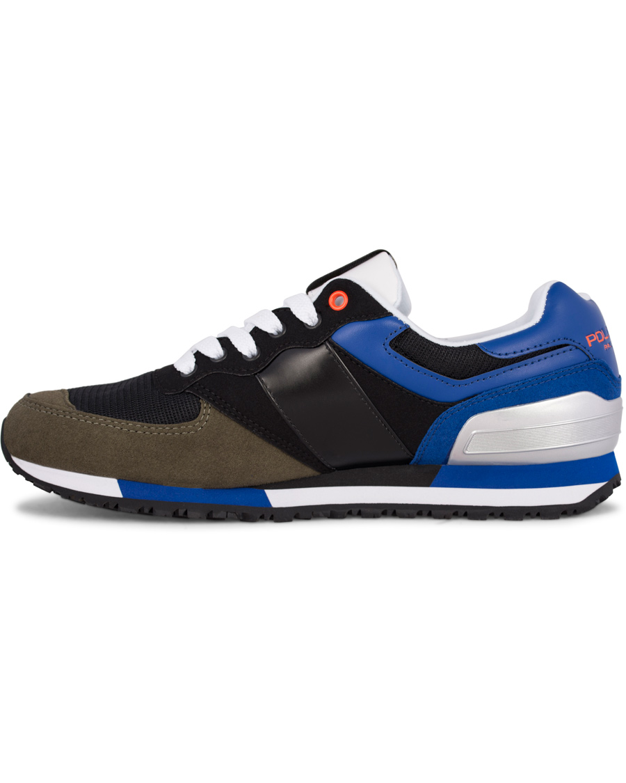 Homme | Polo Sport Ralph Lauren Slaton RL Running Sneaker Black/Orange | Polo Sport Ralph Lauren | Slaton RL Running Sneaker Black/Orange