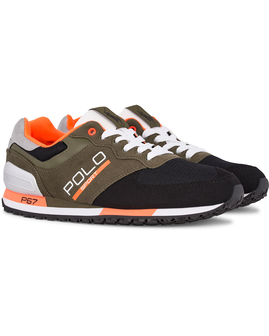 Homme | Polo Sport Ralph Lauren Slaton Polo Running Sneaker Olive | Polo Sport Ralph Lauren | Slaton Polo Running Sneaker Olive