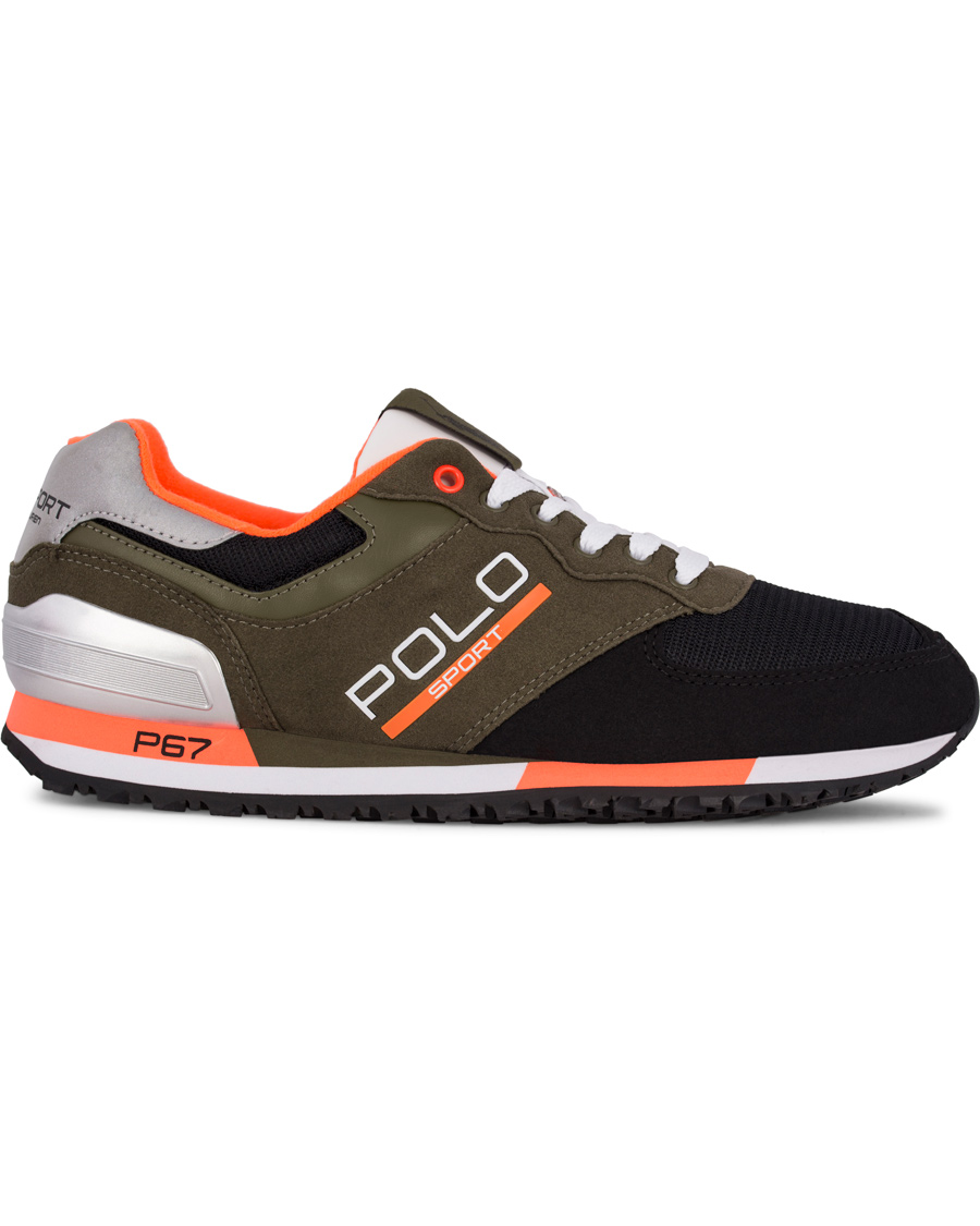 Homme | Polo Sport Ralph Lauren Slaton Polo Running Sneaker Olive | Polo Sport Ralph Lauren | Slaton Polo Running Sneaker Olive