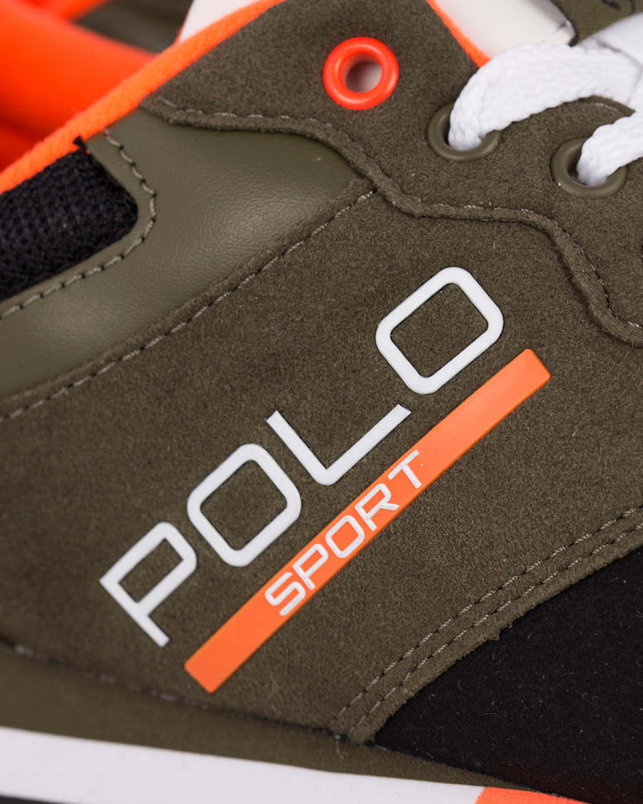 Homme | Polo Sport Ralph Lauren Slaton Polo Running Sneaker Olive | Polo Sport Ralph Lauren | Slaton Polo Running Sneaker Olive