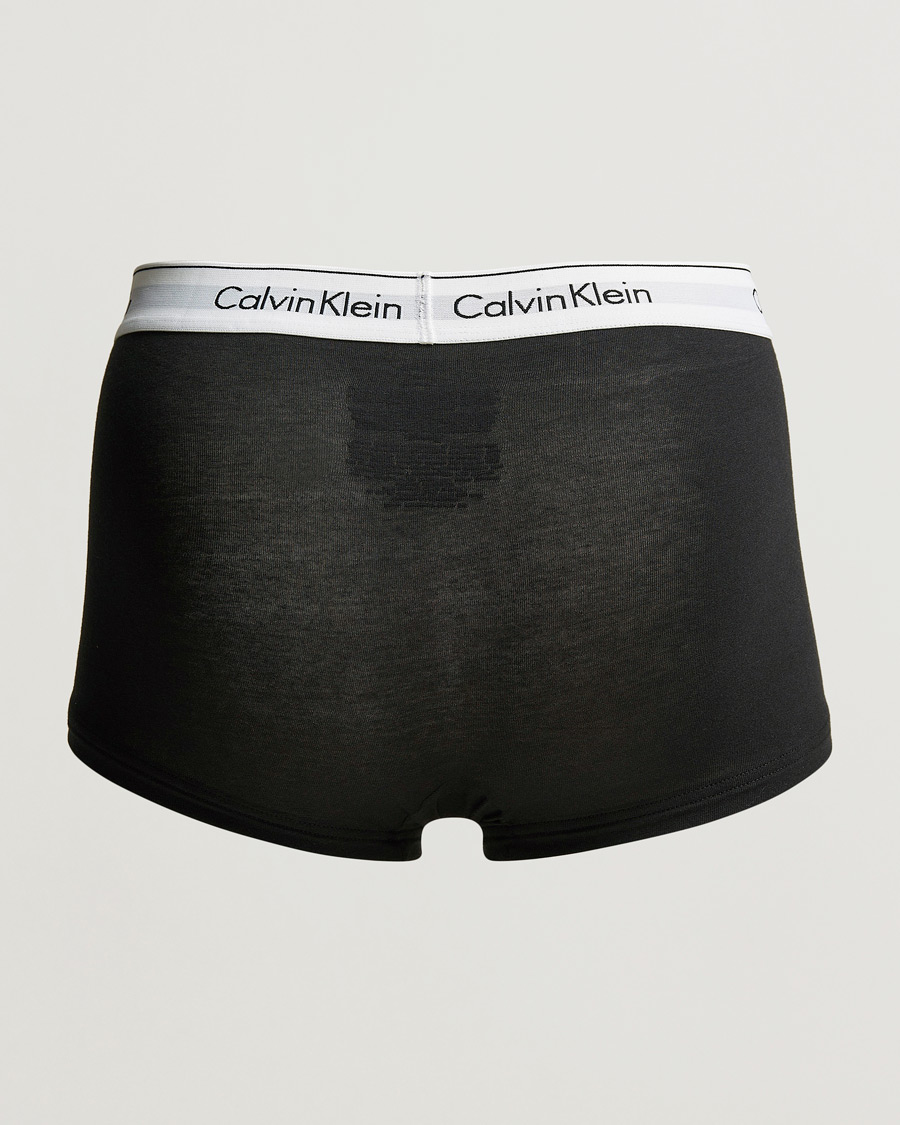 Homme | Sous-Vêtements Et Chaussettes | Calvin Klein | Modern Cotton Stretch Trunk 2-Pack Black