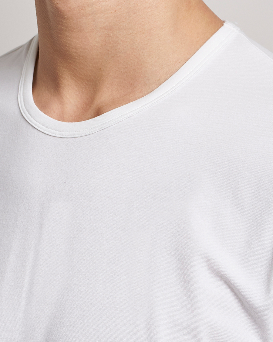 Homme | T-shirts | Calvin Klein | Cotton Crew Neck Tee 2- Pack White