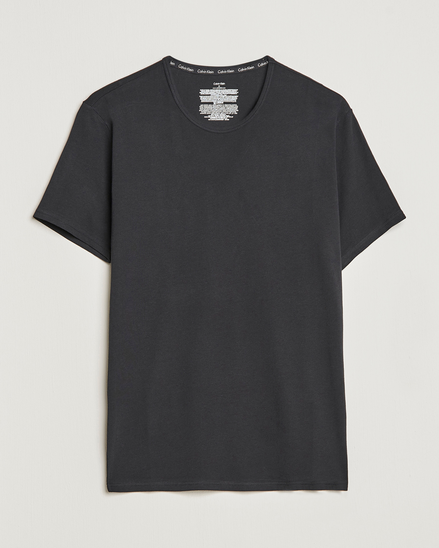Homme | T-shirts | Calvin Klein | Cotton Crew Neck Tee 2- Pack Black