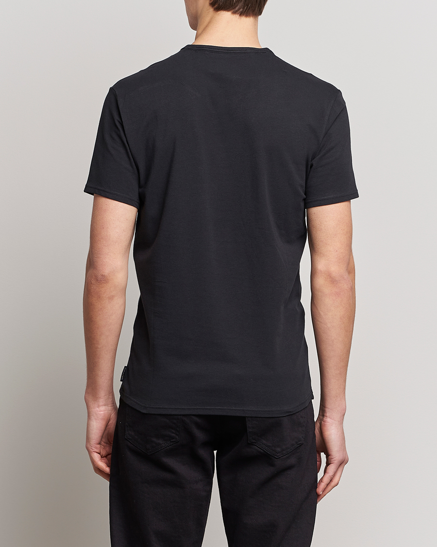 Homme | T-Shirts Noirs | Calvin Klein | Cotton Crew Neck Tee 2- Pack Black
