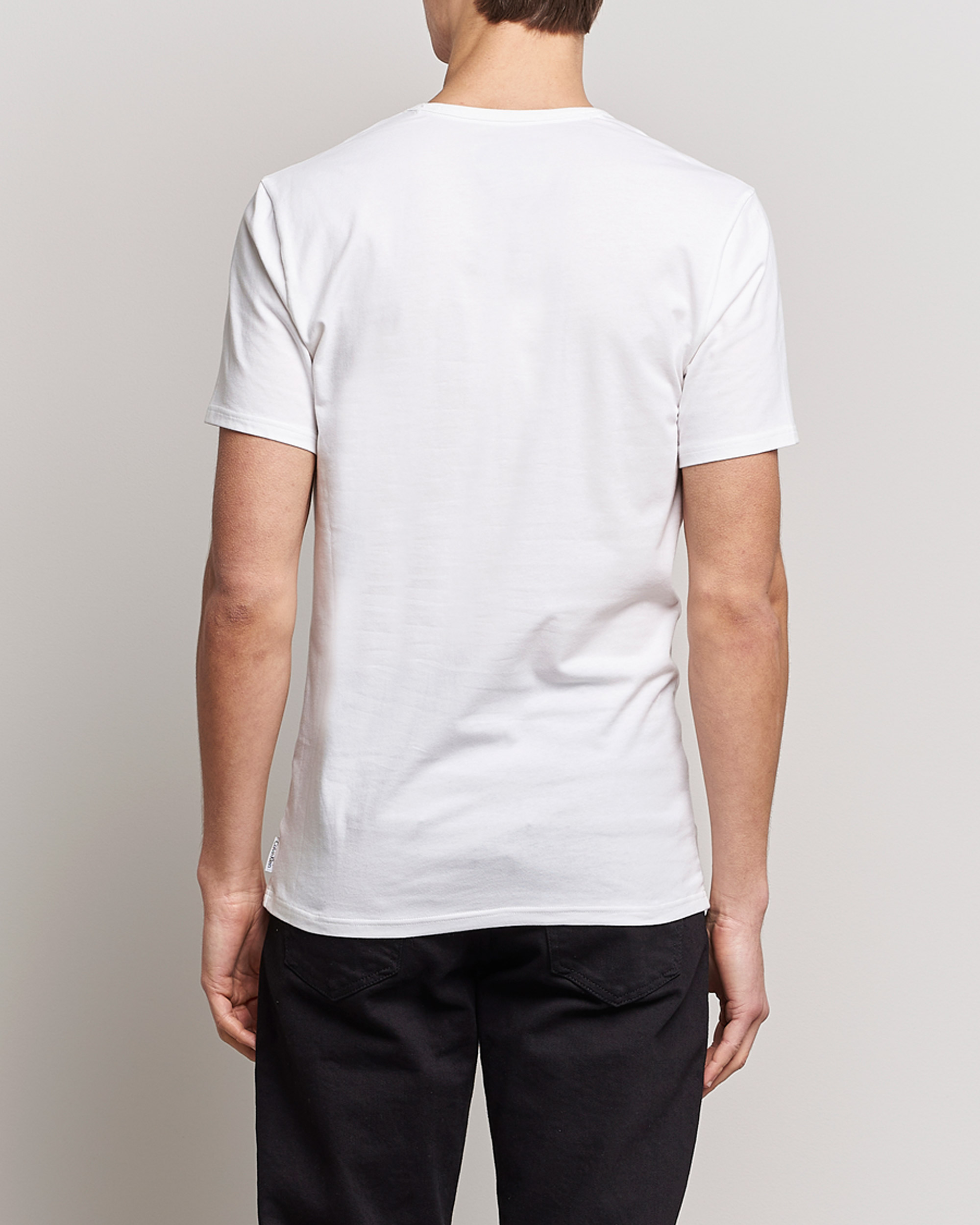 Homme | T-shirts | Calvin Klein | Cotton V-Neck Tee 2-Pack White