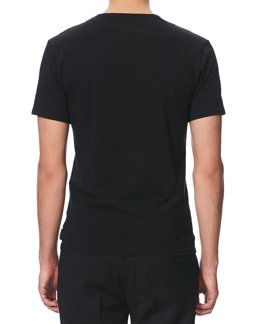 Homme | T-shirts | Calvin Klein | Cotton V-Neck Tee 2-Pack Black