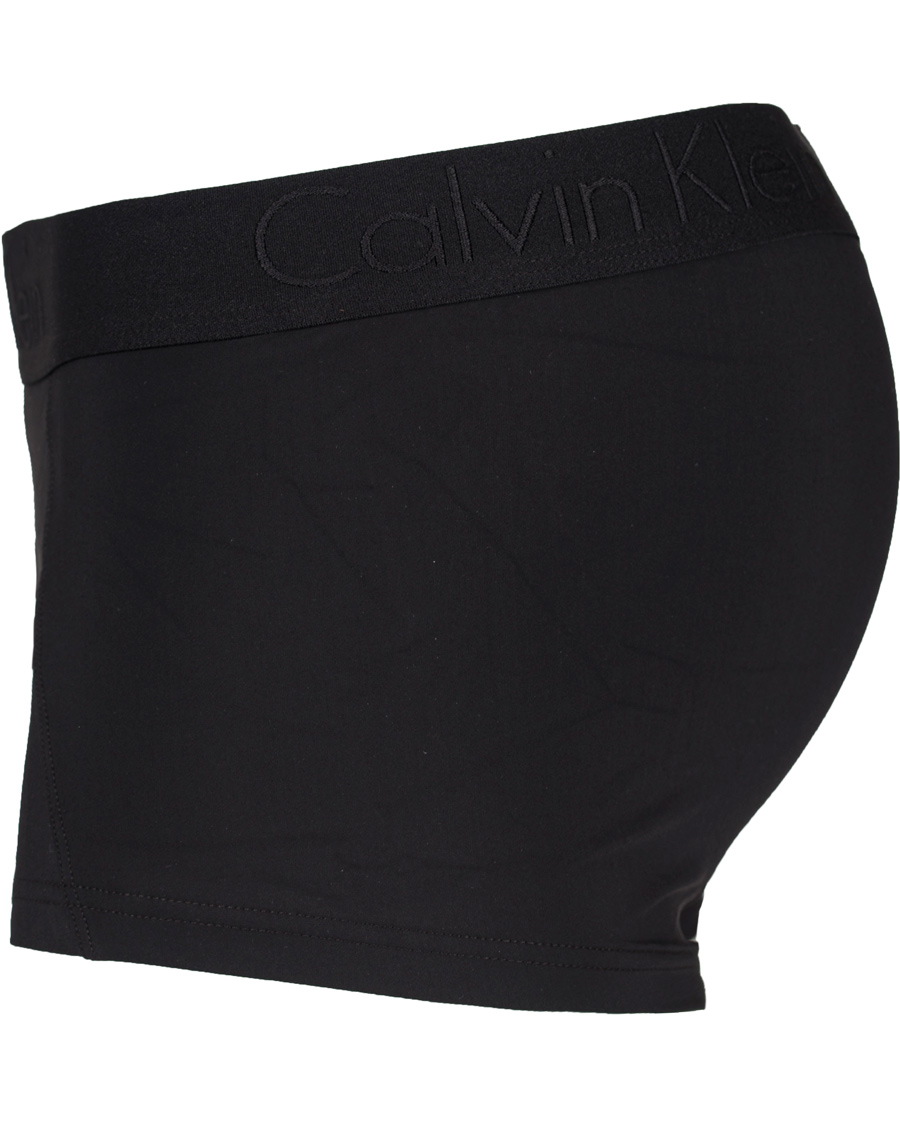 Homme | Sous-Vêtements Et Chaussettes | Calvin Klein | Black Microfiber Trunk Black