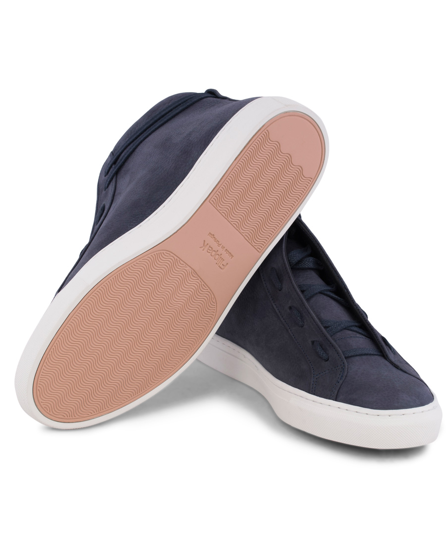 Homme | Filippa K Morgan High Top Sneaker Navy | Filippa K | Morgan High Top Sneaker Navy