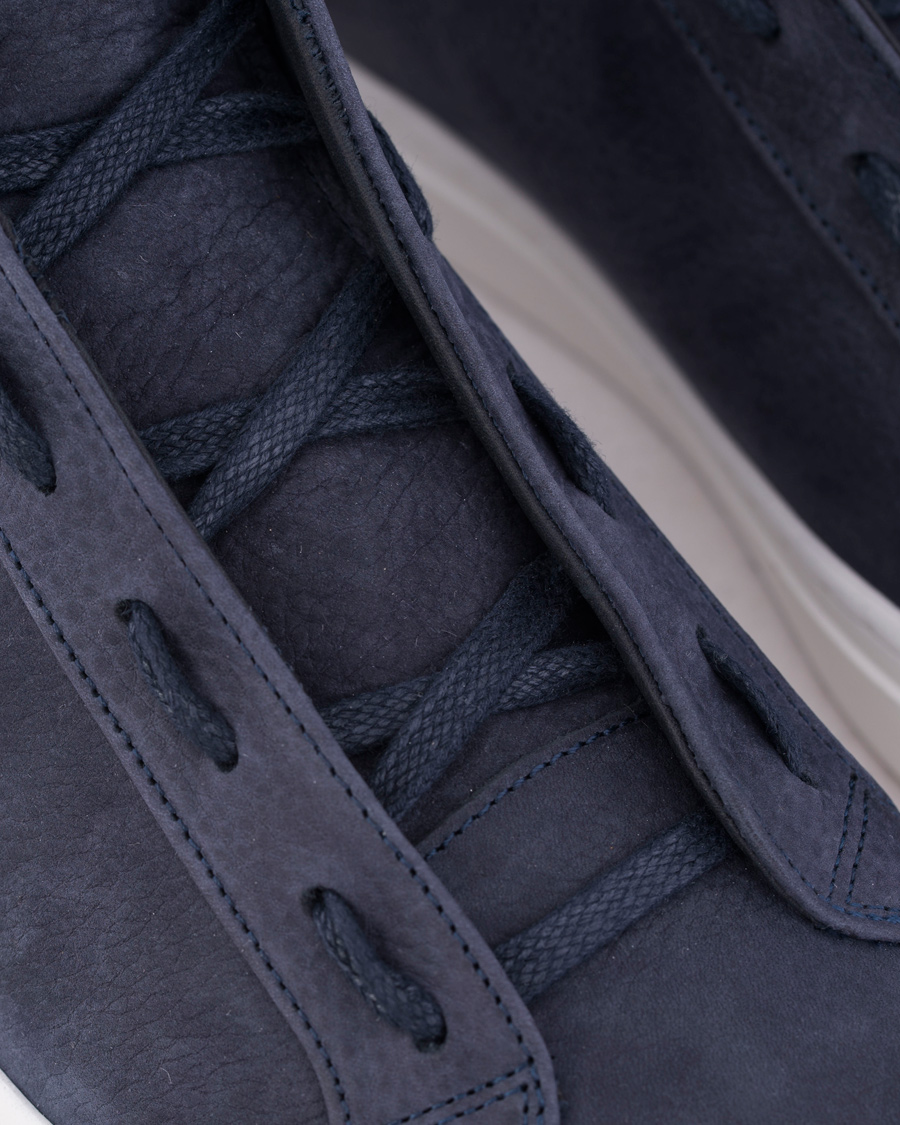 Homme | Filippa K Morgan High Top Sneaker Navy | Filippa K | Morgan High Top Sneaker Navy