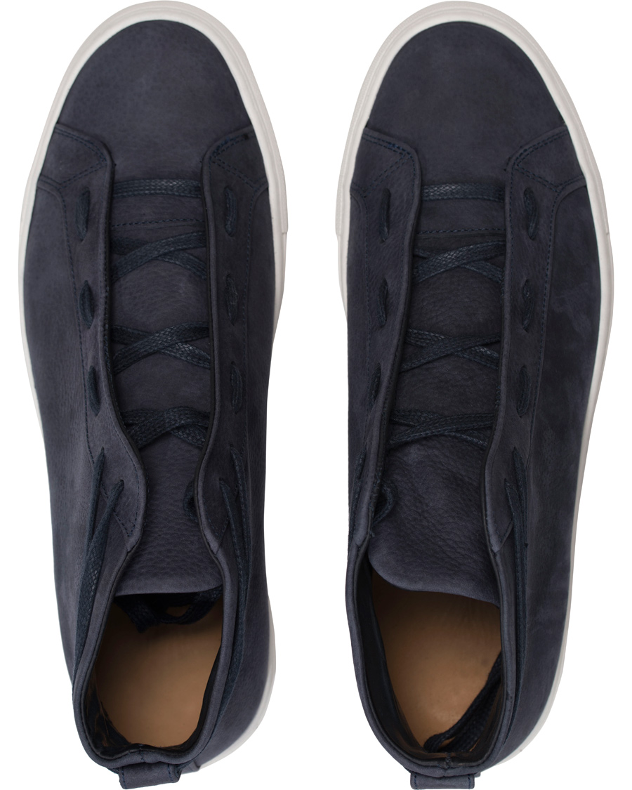 Homme | Filippa K Morgan High Top Sneaker Navy | Filippa K | Morgan High Top Sneaker Navy