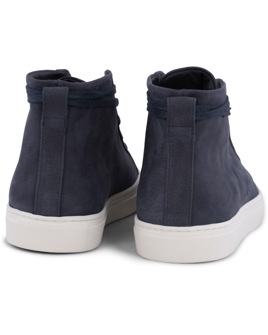Homme | Filippa K Morgan High Top Sneaker Navy | Filippa K | Morgan High Top Sneaker Navy